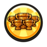 Win Five Games! badge icon